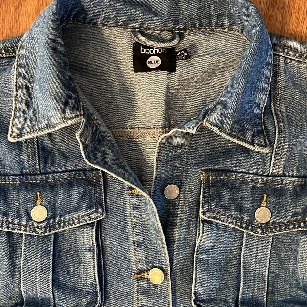 Boohoo Denim Boilersuit - image 3